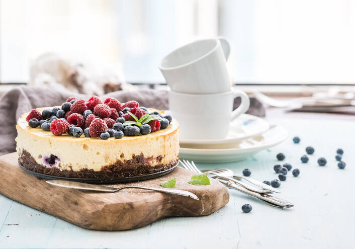 Cheesecake με χαμηλά λιπαρά; Δοκιμάστε την κατάλληλη συνταγή για cheesecake χωρίς ψήσιμο